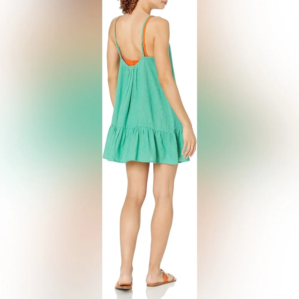 Billabong standard beach swim cover-up mint green - Picture 2 of 5